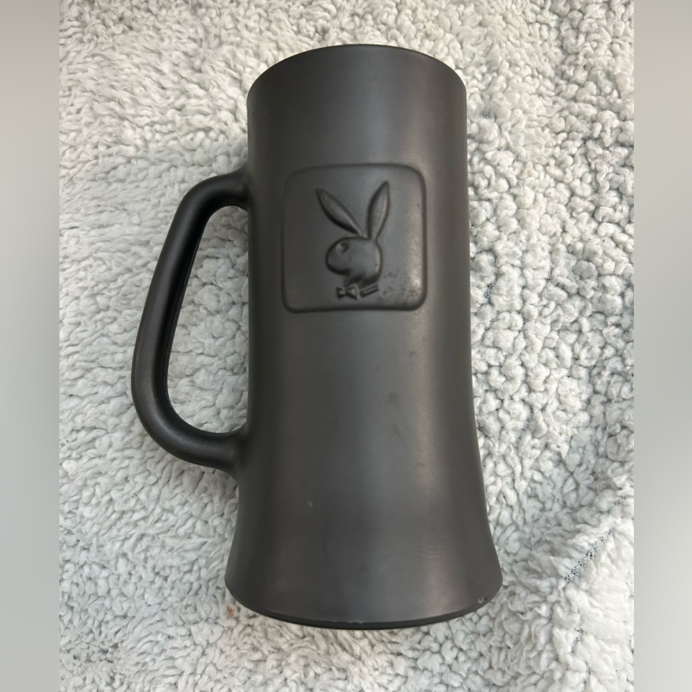 Playboy stone and glass mug